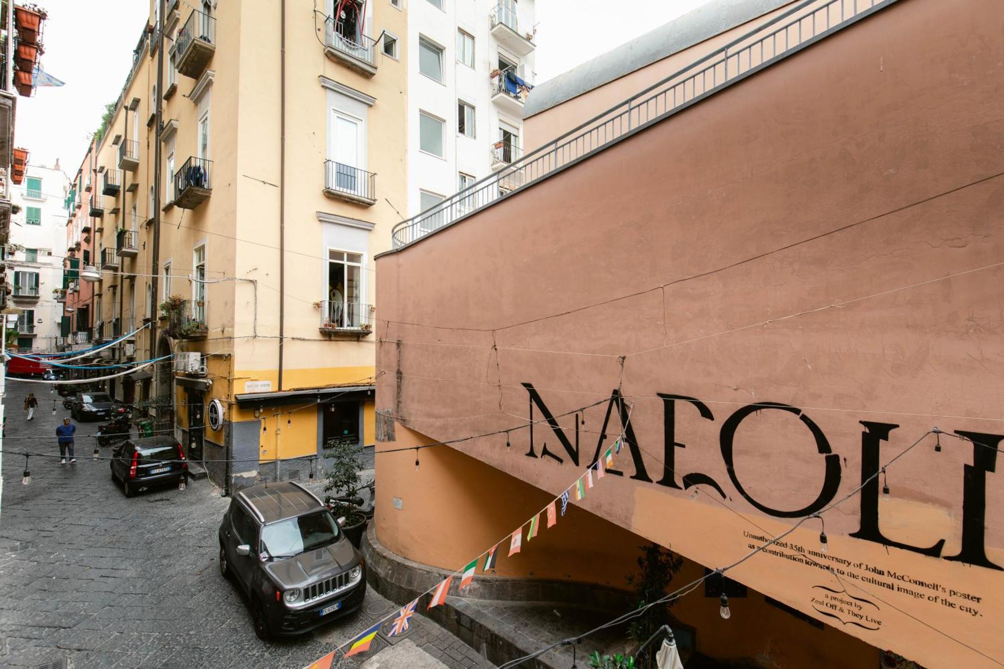 Calaba Chiaia Apartman Nápoly Kültér fotó