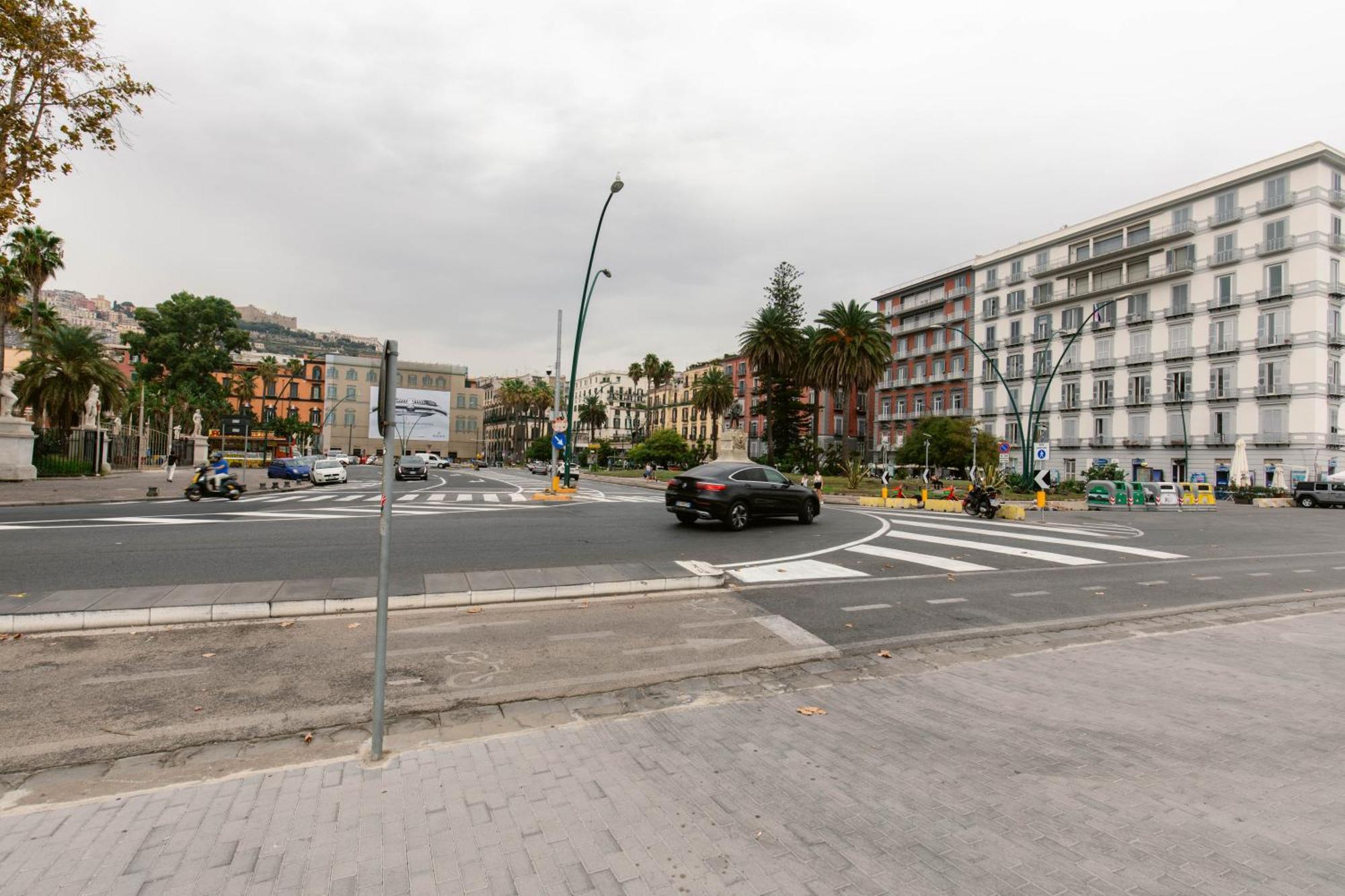 Calaba Chiaia Apartman Nápoly Kültér fotó